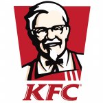 Logo KFC partenaire publicité publi ticket